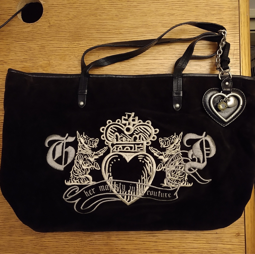 Black Juicy Couture purse